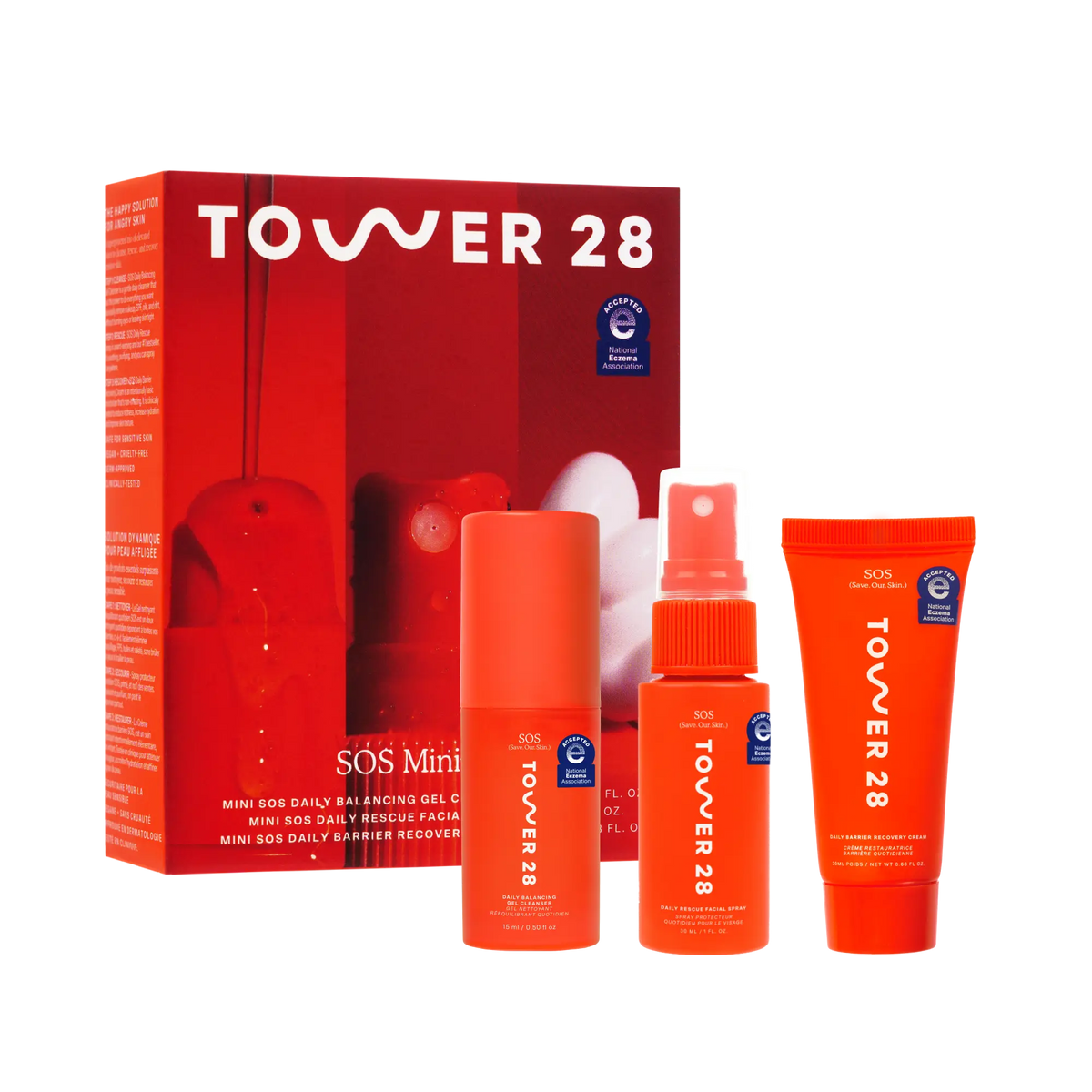 SOS Skincare Minis Kit X3